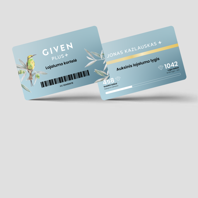 GIVEN lojalumo programa
