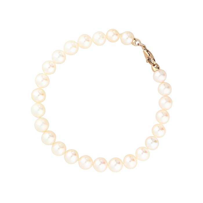 Gold Pearls Bracelet W62870731 Grenardi