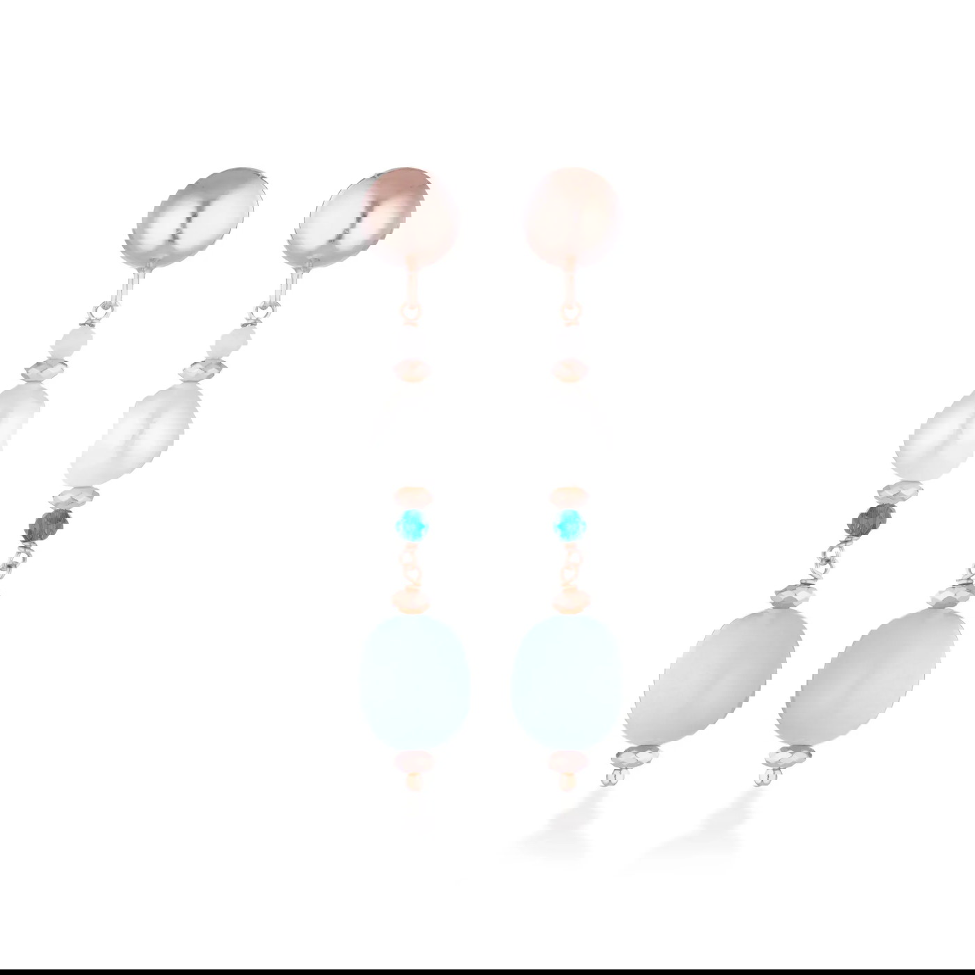 GLAMOUR by LELUNE Серьги W73929102 | GOLDLIGHT