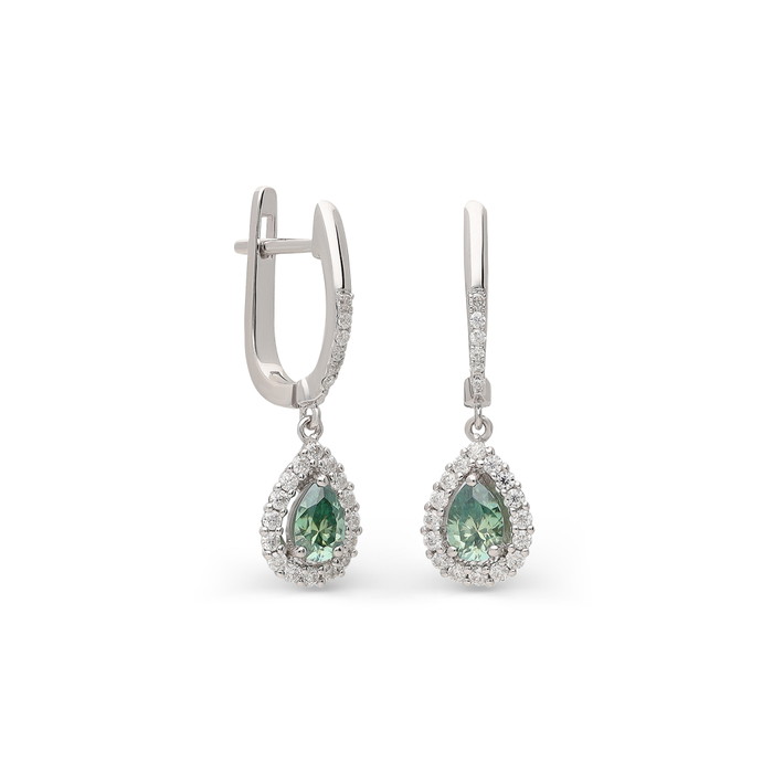MOISSANITE Auskari W70547451 | GRENARDI