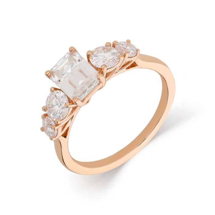 MOISSANITE Gredzens W71874562 | GRENARDI