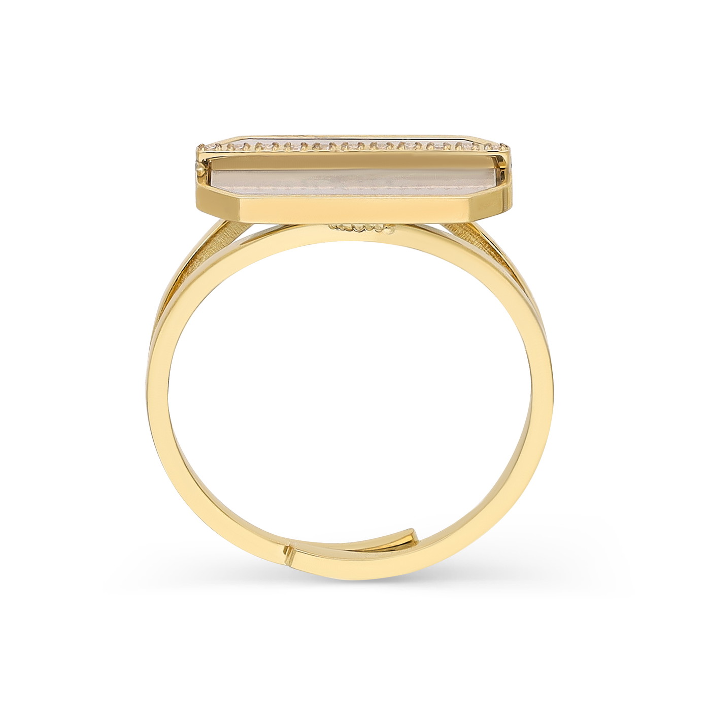 Zag Bijoux Gredzens W77310376 | GOLDLIGHT