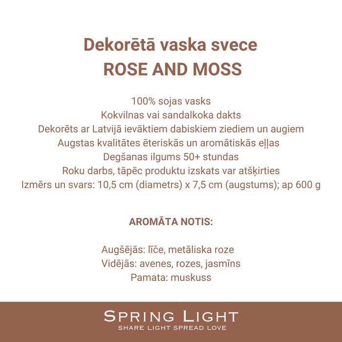 Spring Light Candle W81847625 | GRENARDI