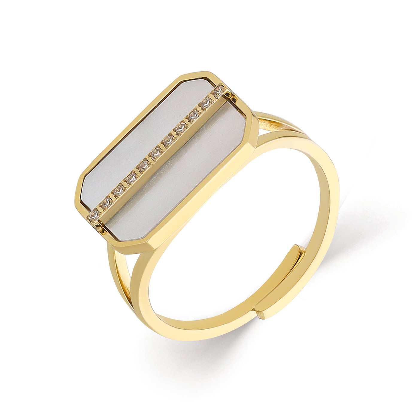 Zag Bijoux Gredzens W77310376 | GOLDLIGHT