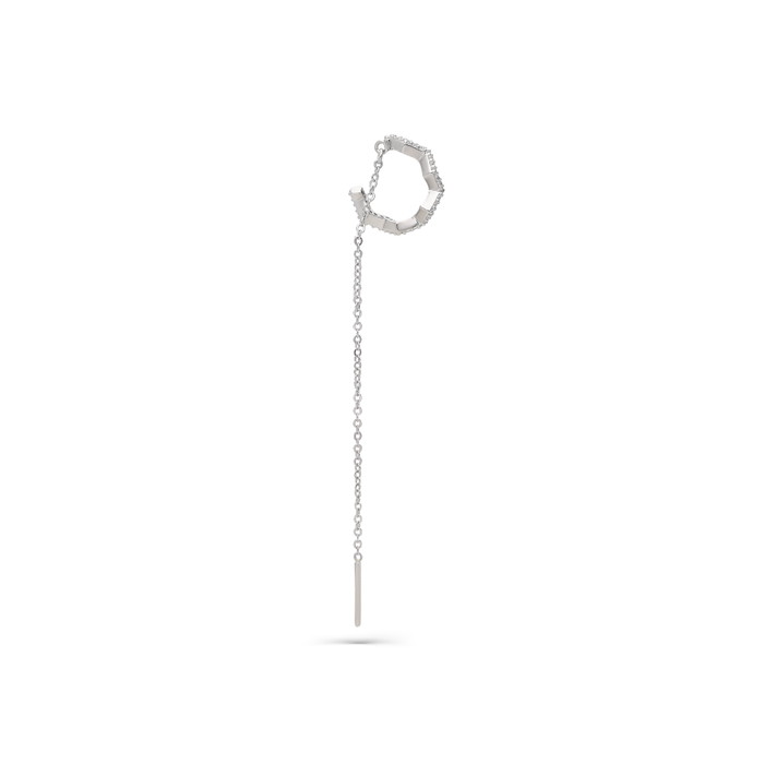 Zoye Silver Auskari W68619745 | GRENARDI