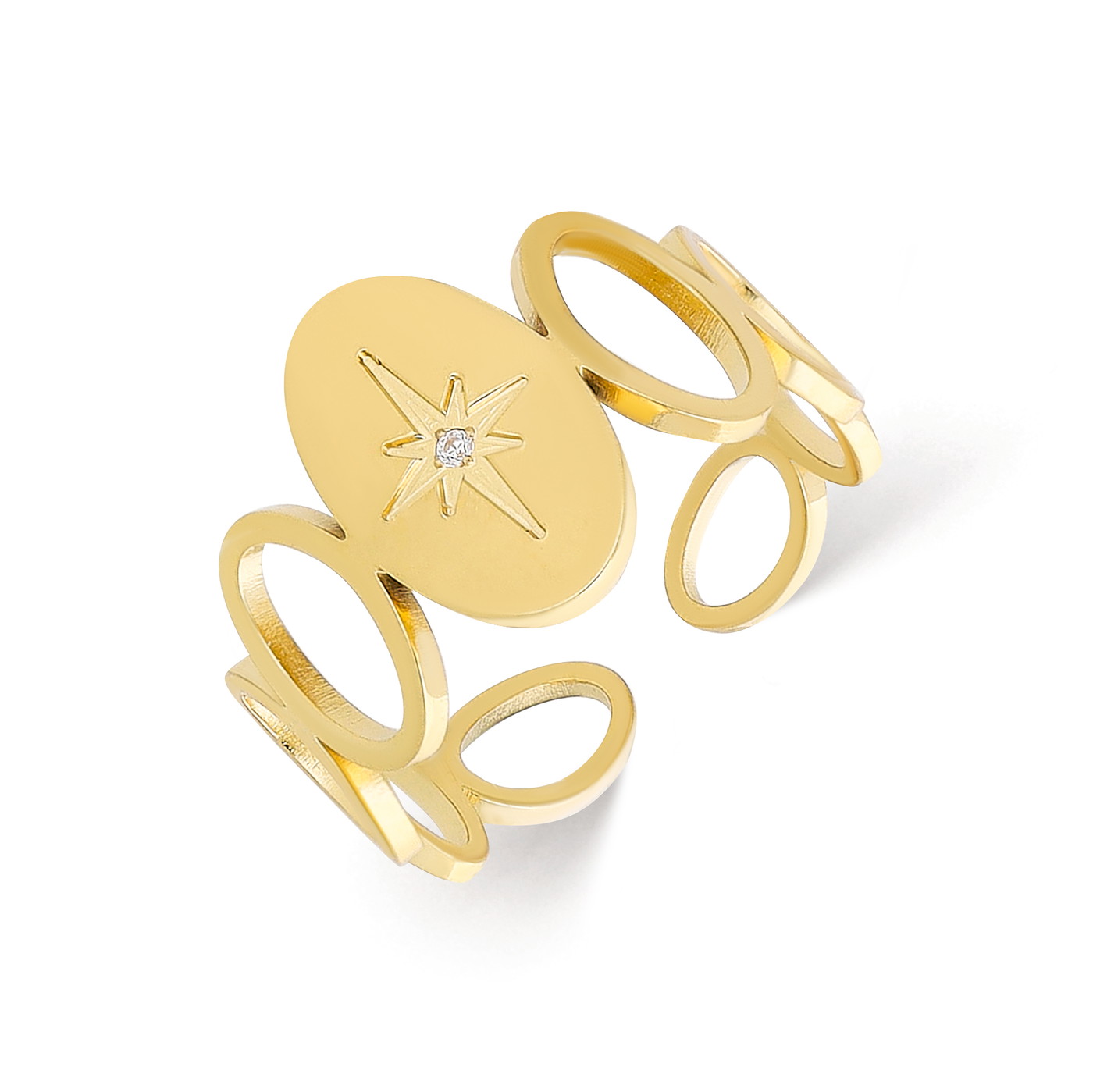 Zag Bijoux Gredzens W77310492 | GOLDLIGHT