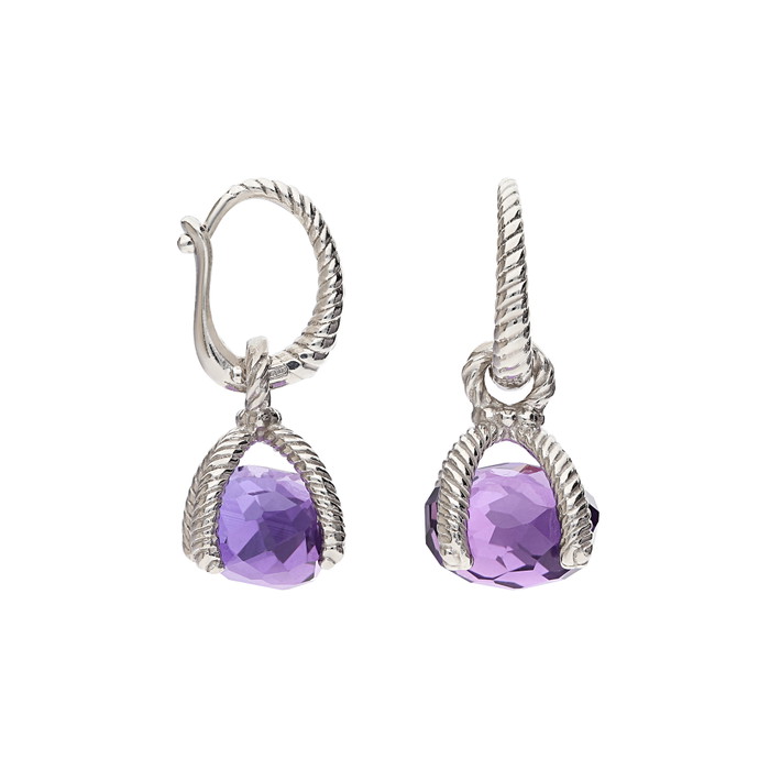 Nanis Silver Серьги W59449493 | GRENARDI