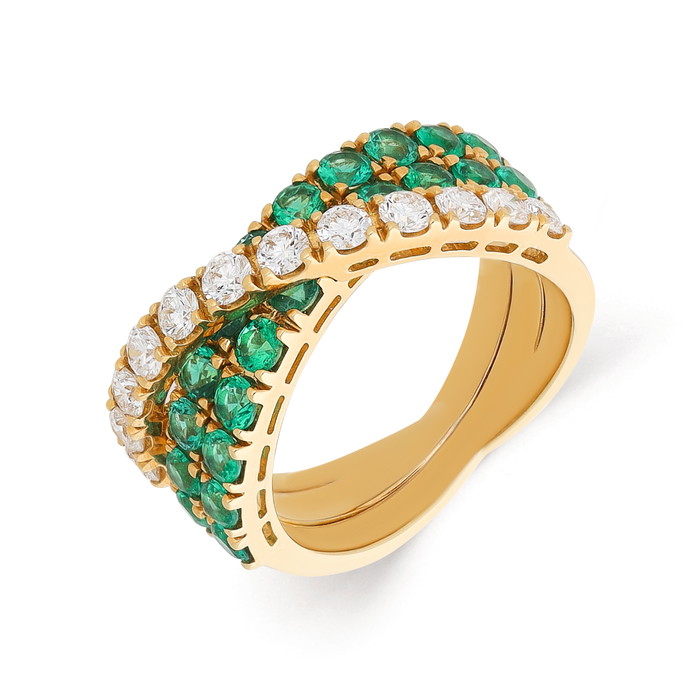 Leo Pizzo Кольцо W84952805 | GRENARDI