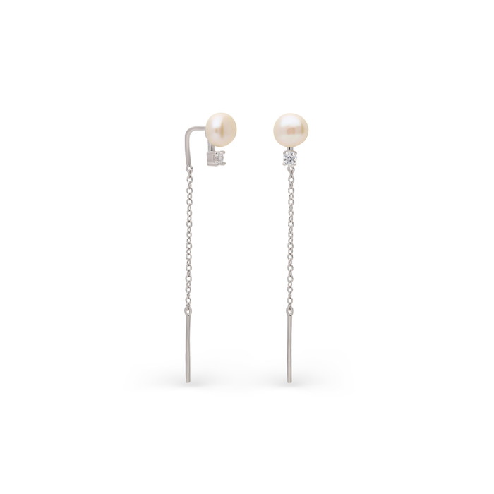 Zoye Silver Auskari W65260245 | GRENARDI